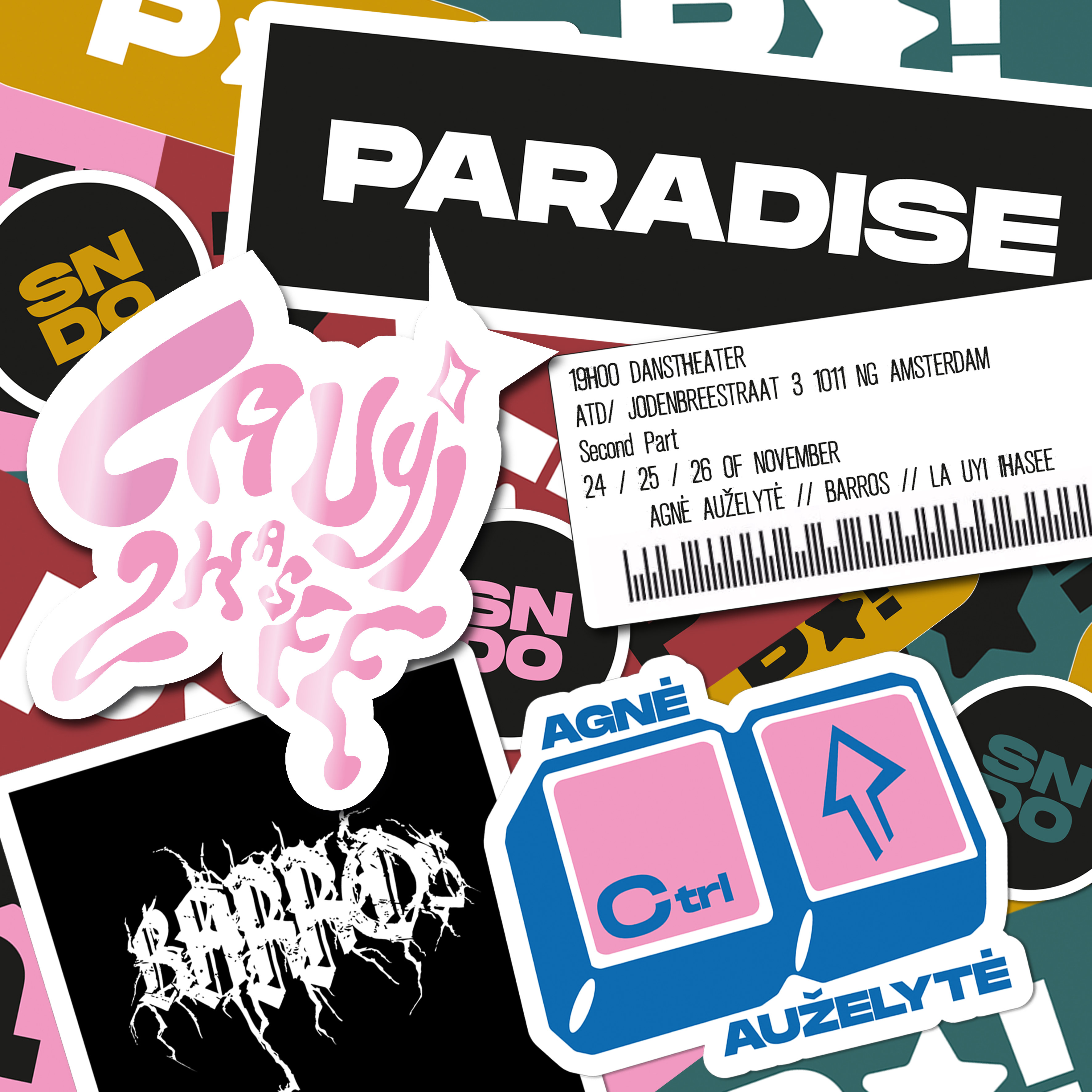 2022  Paradise - Artist collective Online visuals